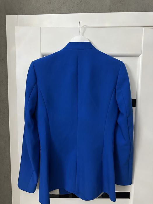 Синій блейзер/піджак ZARA Зара (36/S)