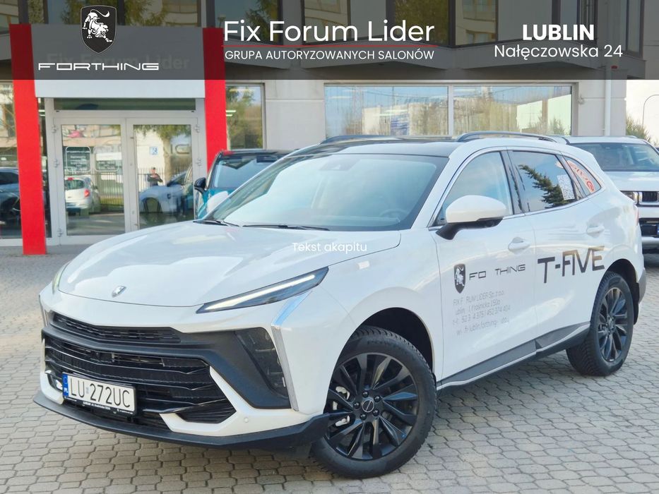 Forthing T5 EVO Demo 2025, mały przebieg, na gwarancji