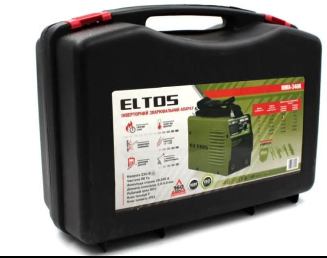 Зварювальний інвертор Eltos Mma-340k