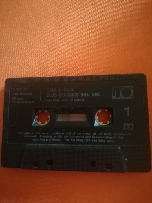 Cassete Áudio Club Classics vol one Soul || Soul