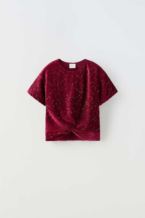 Оксамитовий костюм з блискітками Zara 152-164