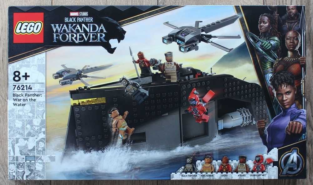 #nowe# Lego 76214 Czarna Pantera: wojna na wodzie Marvel Trójmiasto