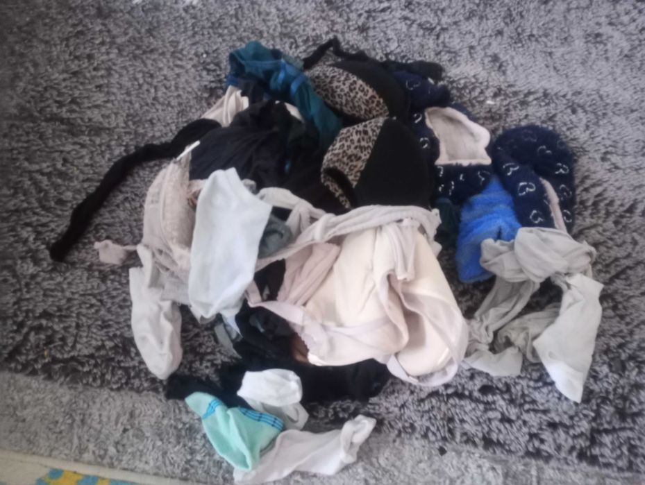 Używane rajstopy damskie matki skarpetki