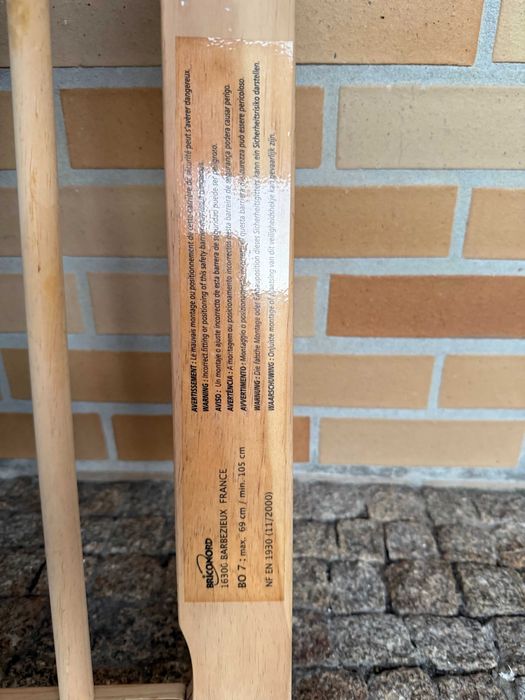 Grade segurança crianças - Escadas