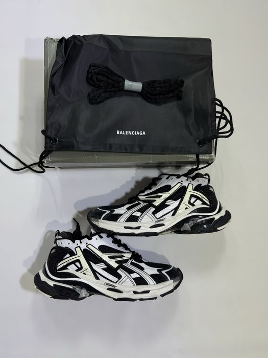кроссовки Balenciaga Runner White black Sneaker 42 43 44