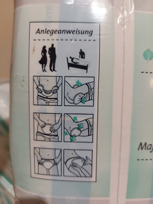 Pieluchy dla dorosłych, majtki 25 szt. Seguna sesitive plus