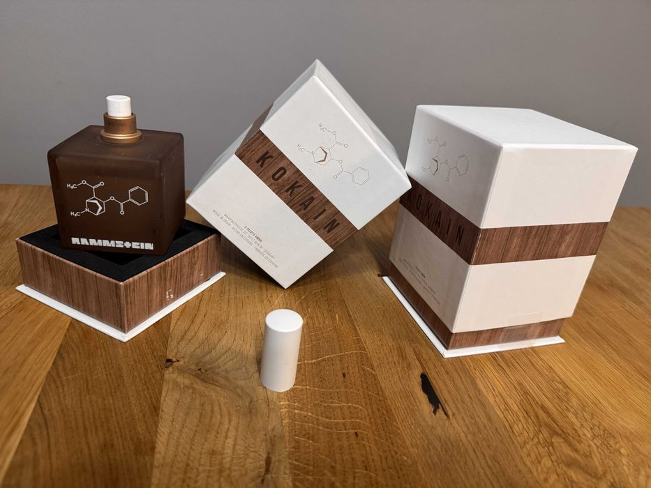 Rammstein Kokain White Ash - perfumy 100ml EdT - NOWE NIE OTWIERANE - nadanie tego samego dnia.