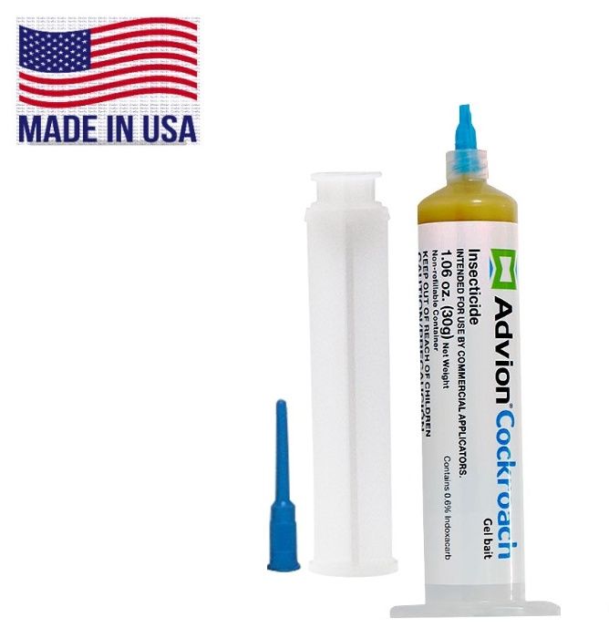 Средство от Тараканов. Advion Cockroach. Оригинал. Шприц Дюпонт. Гель