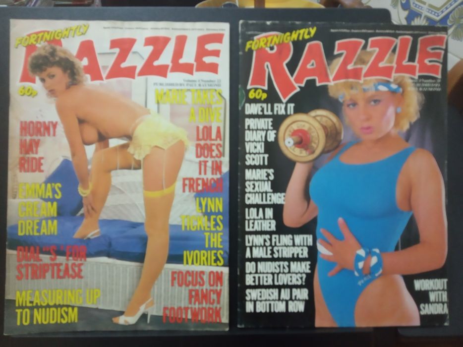 16 Revistas: Homem, Pictorial, SOSexy, Razzle, Hot Video