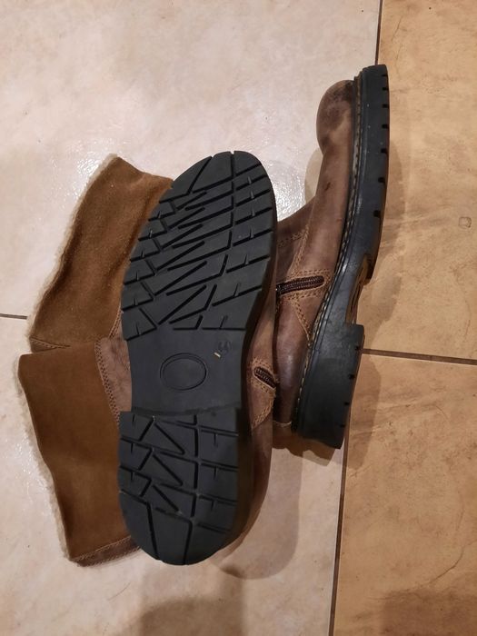 Buty męskie skórzane top gun