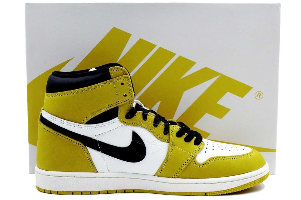 Nike AIR JORDAN 1 High OG Yellow Ochre – Buty | DZ5485–701