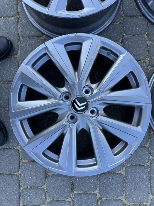Felgi17 4x108 oryg Citroen DS jak NoWe Szare kpl