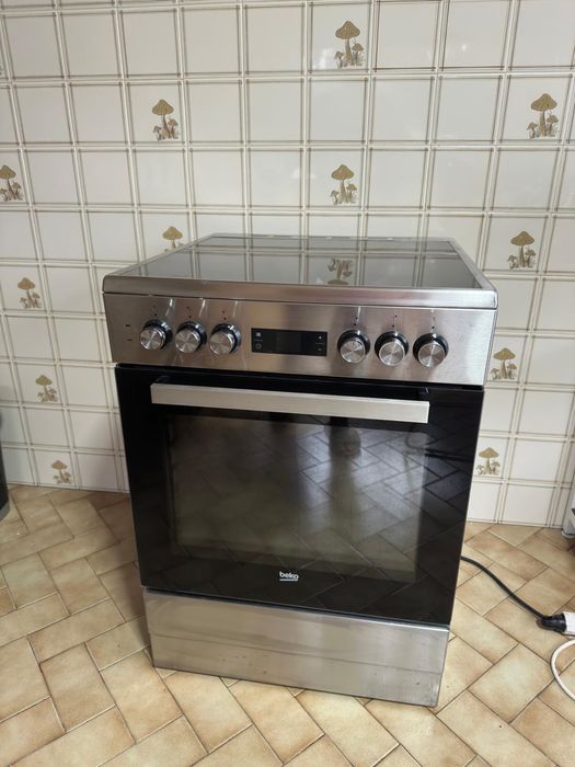 Fogao vitrocerâmica  inox  eletrico