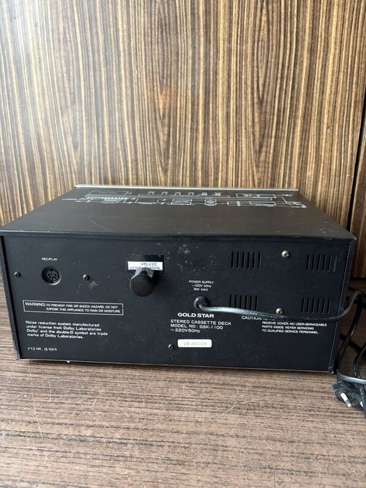 Magnetofon stereofoniczny  Gold star GSK-1100