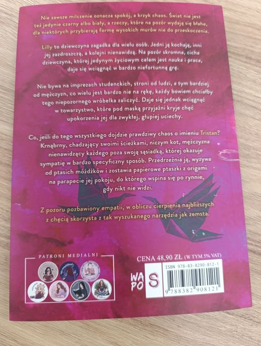 Książka romans Paper Birds Natalia Kulpińska