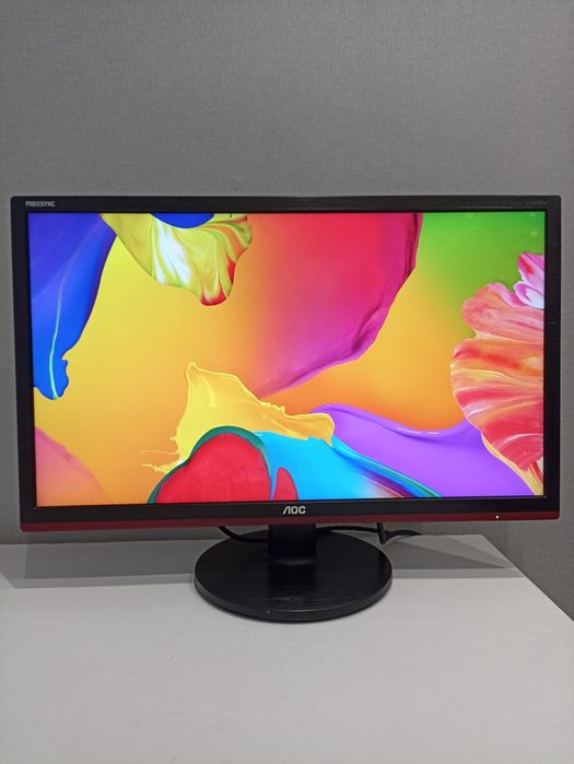 Монитор 24" дюйма игровой AOC 75 Гц LED FullHD HDMI монітор 24