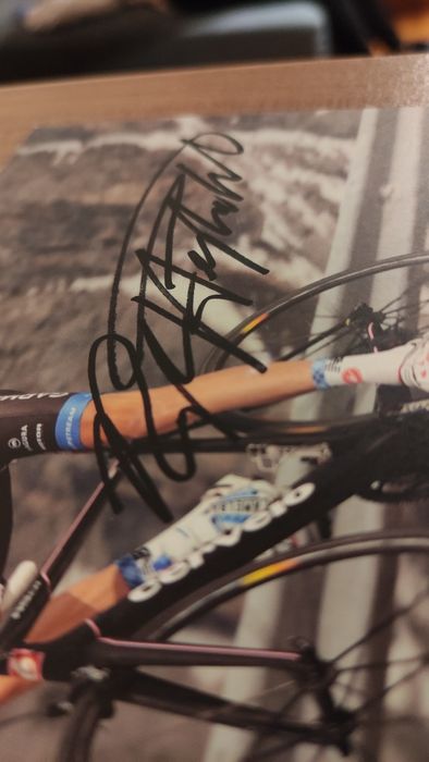 Ryder Hesjedal autograf, podpis, nadruk - Kolarz Sport Kolekcja Rower