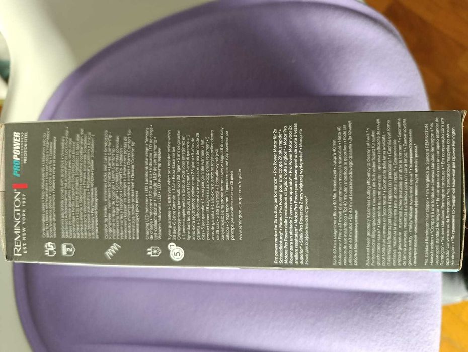 Aparador de cabelo Remington pro Power