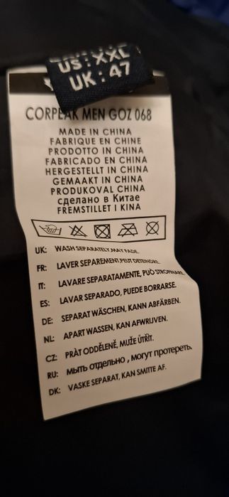 Męska kurtka zimowa Canadian Peak pacific blue