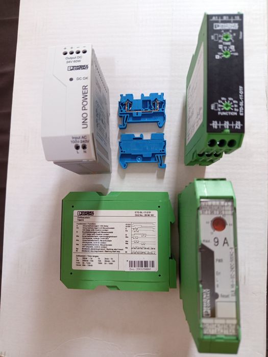 Реле контактора кнопки Schneider Phoenix Contact