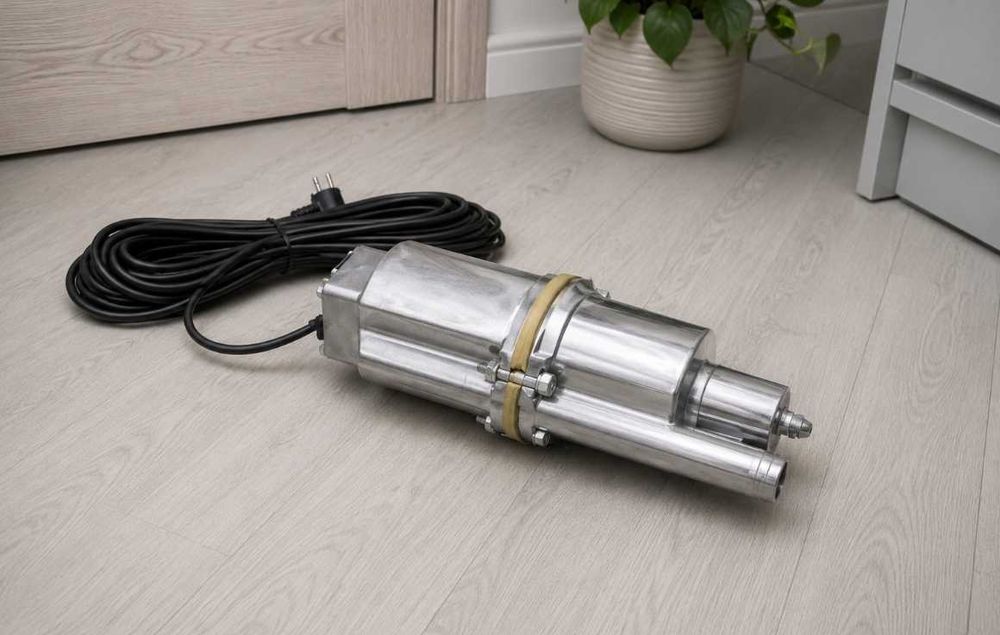 NOWA Pompa do Wody Czystej Górnossąca 1500W 1100L/h Nurek Pompa Ruska do Studni Pompa Głębinowa do Zbiornika Pompa Elektryczna Zanurzeniowa Ogrodowa