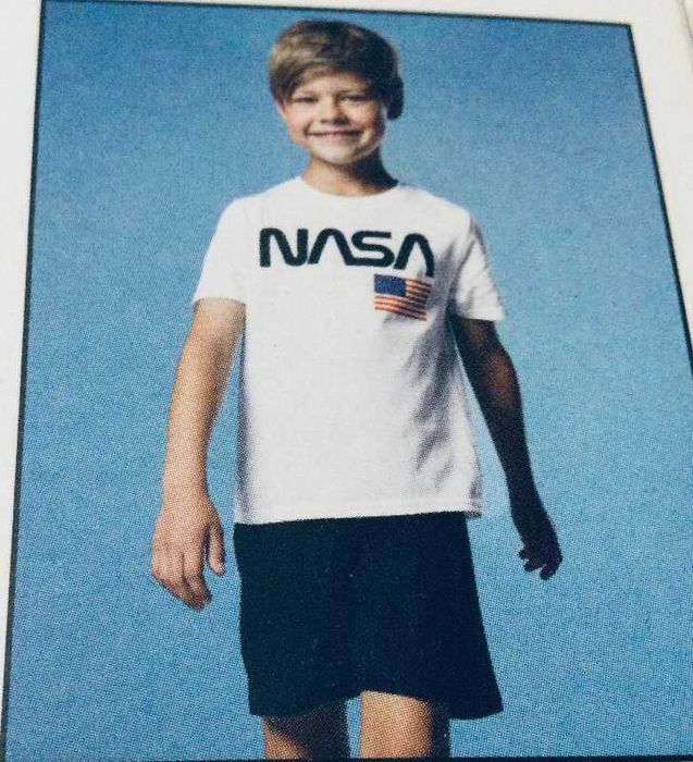 122-128 зріст брендовий Літній комплект або піжама Nasa. Spiderman