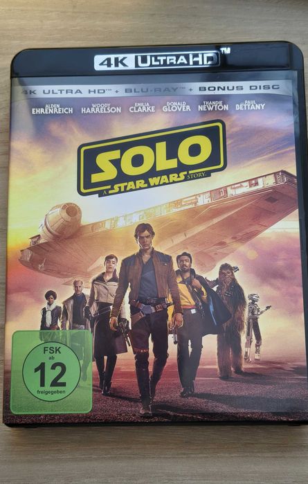 Star Wars Han Solo 4K + 2 x Blu Ray Polska wersja językowa PL Strzelce ...