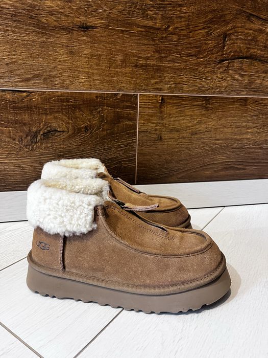 Уги жіночі UGG Funkette Boot Chestnut Suede р. 39 Коричневий