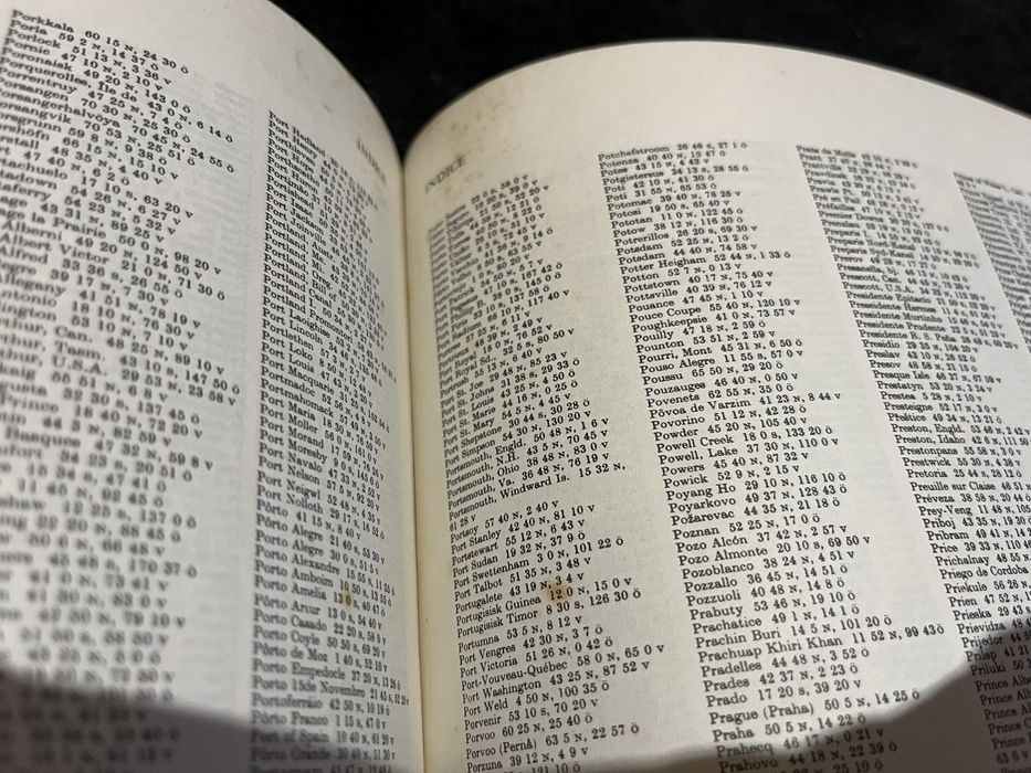 Livro de Bordo Globo Historico Iluminado