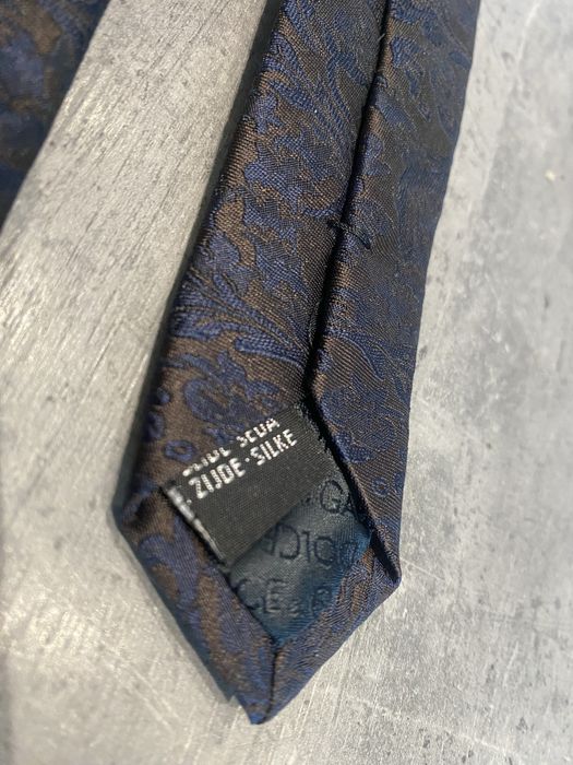 Dolce & Gabbana jedwabny krawat D&G Dolce Gabbana
