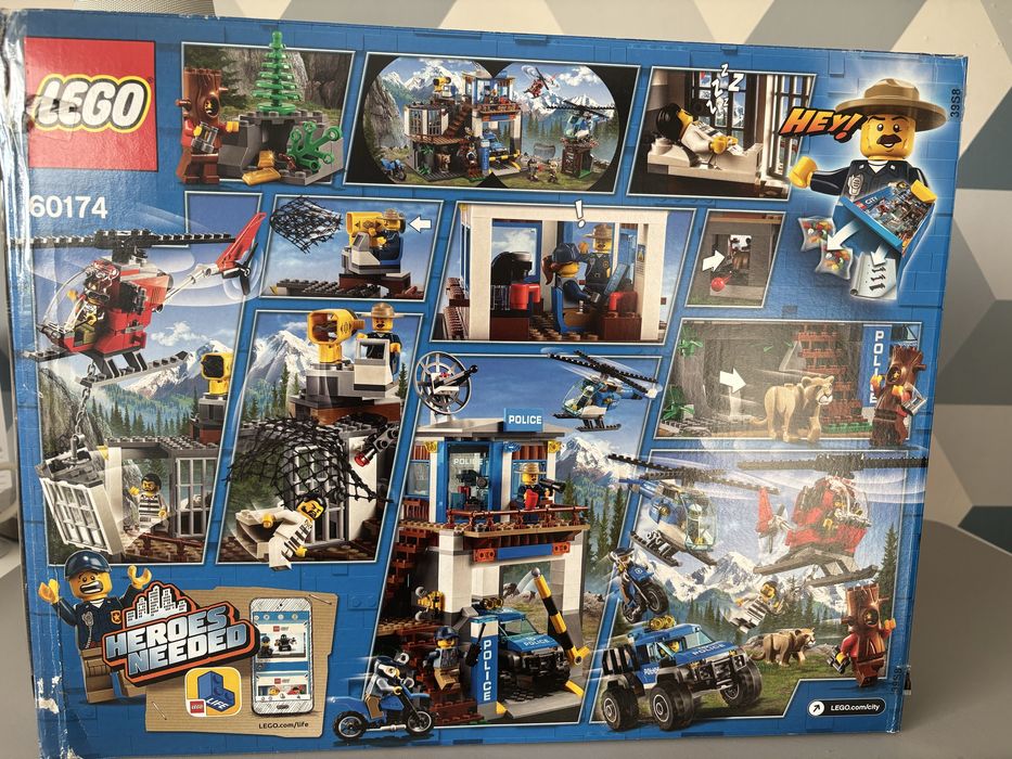 Klocki lego Górski Posterunek Policji