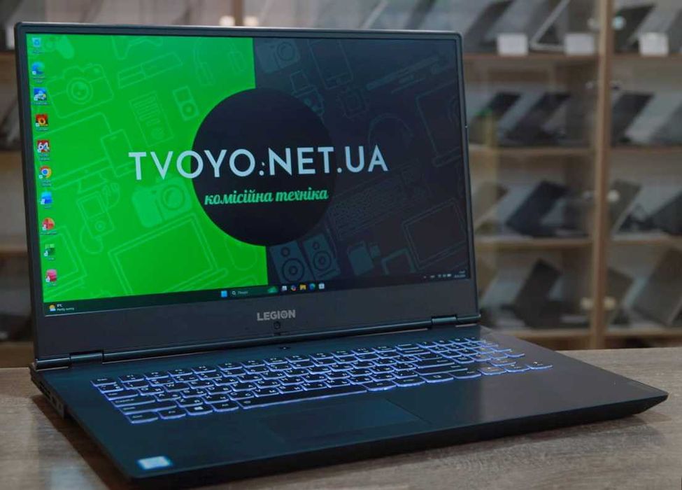 ГАРАНТІЯ Lenovo (17"/i7-9750H/RAM 16/SSD 256ГБ/HDD 1ТБ/RTX 2060)TVOYO