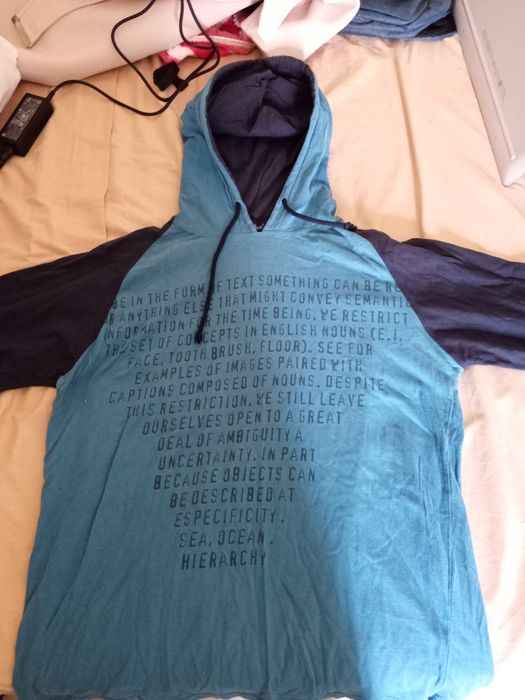 Sweat com capuz praticamente nova