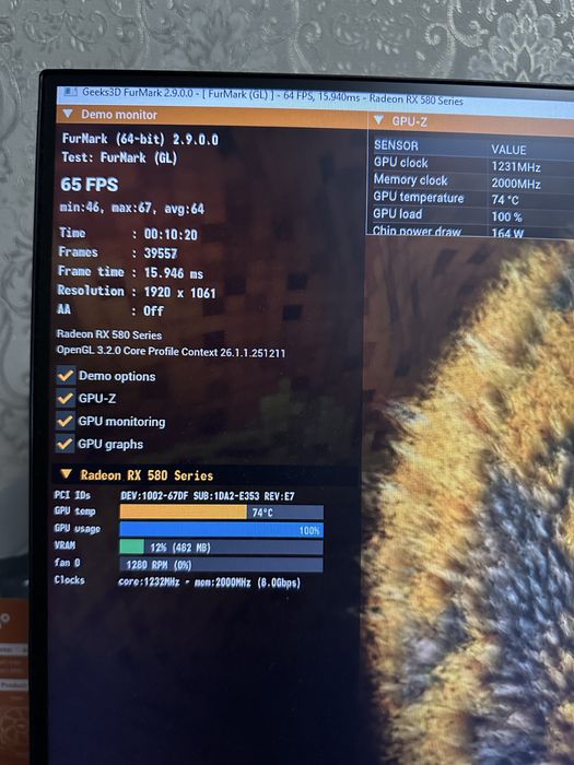 Відеокарта RX 580 4GB Sapphire Pulse
