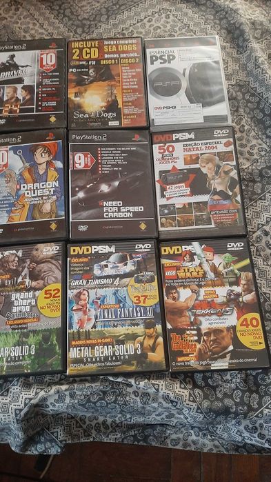 Jogos da Playstation 2 por 3€
