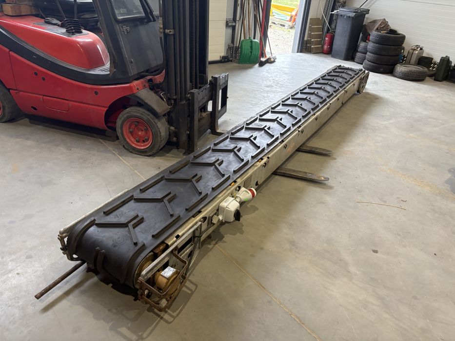 Taśmociąg Aluminiowy 4,5m podajnik taśmowy lekki nowa taśma