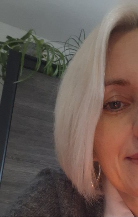 Platynowy biały blond farbowanie rozjaśniacz i tonery