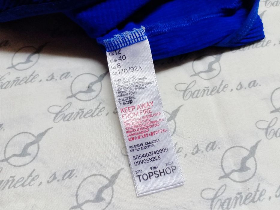 Боди на тонких бретельках Topshop