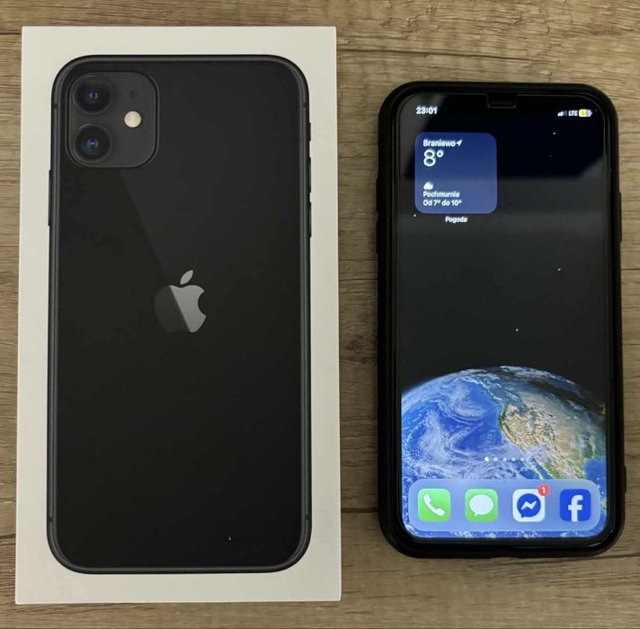 Iphone 11 64GB Czarny Stan Bardzo Dobry