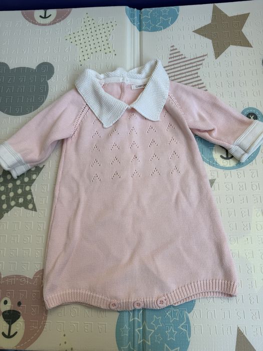 Вʼязане ретро боді для фотосесії на 3 роки