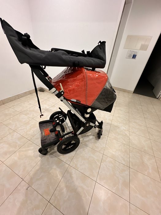 Carrinho Bébé Bugaboo cameleon 3 +berço + patim +capa de chuva