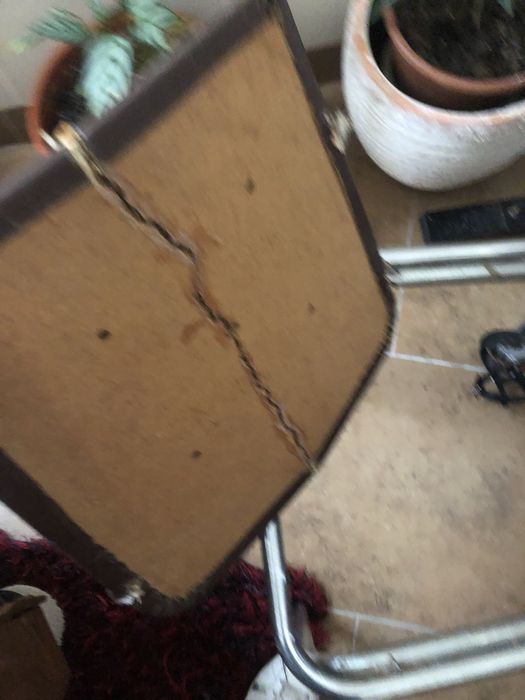 Mesa de vidro + cadeiras 6 lugares