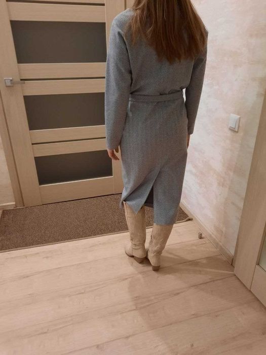 Платье S-M зимнее для офиса (сукня)