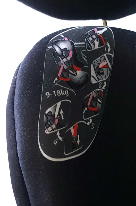 Fotelik samochodowy 15-36kg francuski