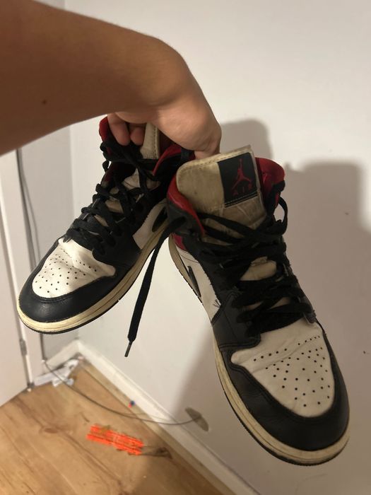Nike Jordan 1 czerwono biało czarne