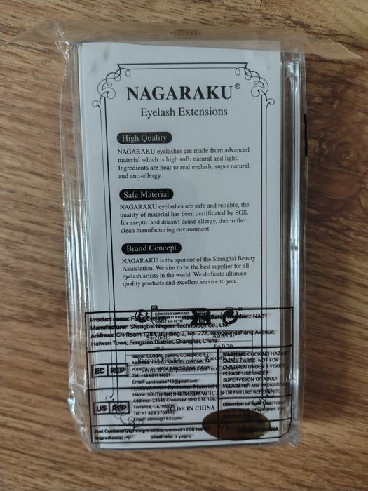 Rzęsy Nagaraku 12 pasków