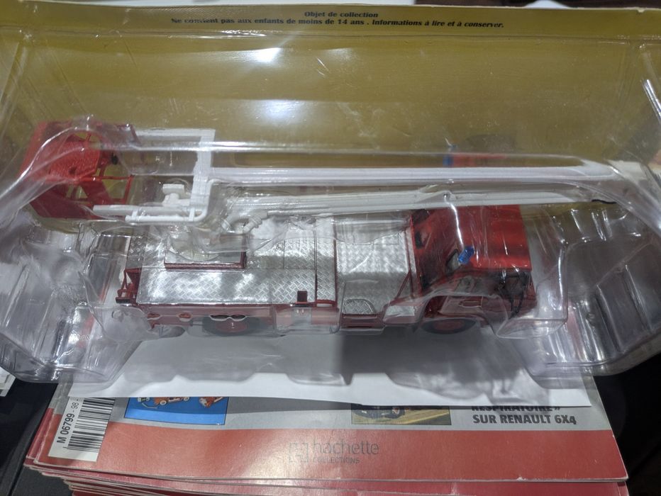 Straż pożarna Berliet  1/43 Hachette / Ixo