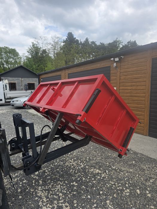 Nowa solidna skrzynia z kiprem hydraulicznym 1.5 m GWARANCJA