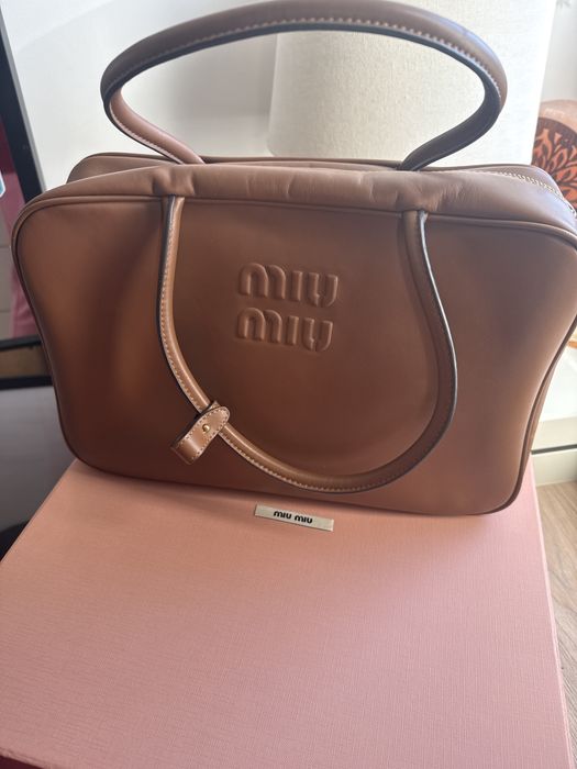 Torebka Miu Miu, skora