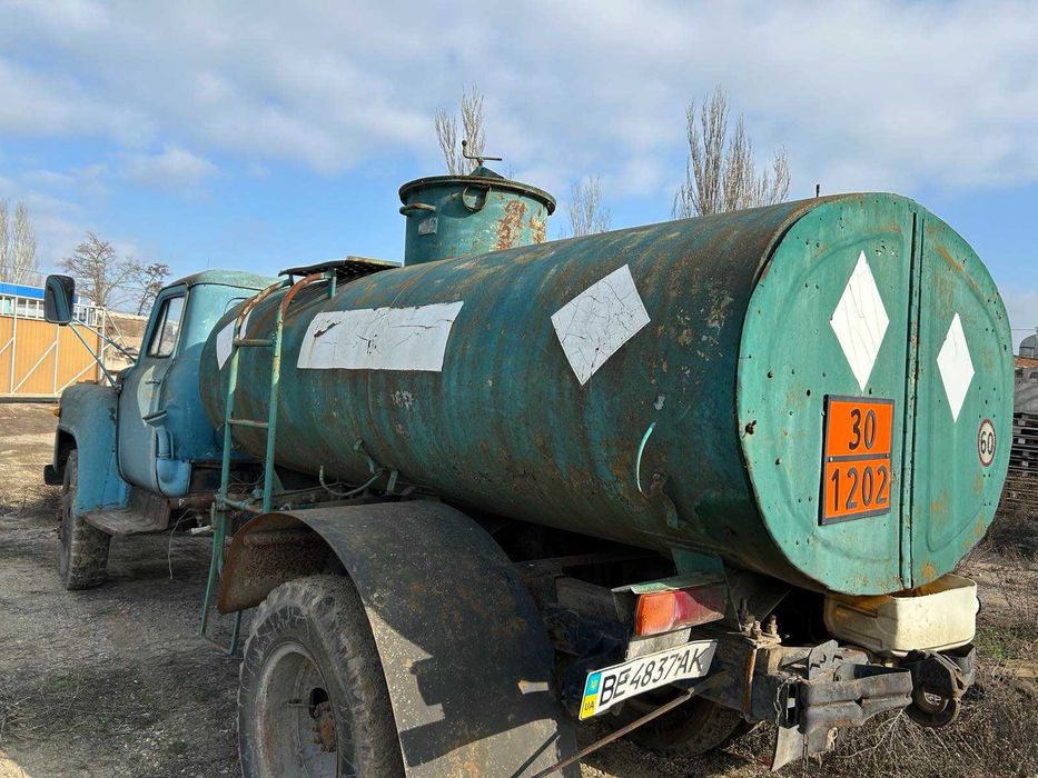 Газ 53 бензовоз, емкость, бочка.